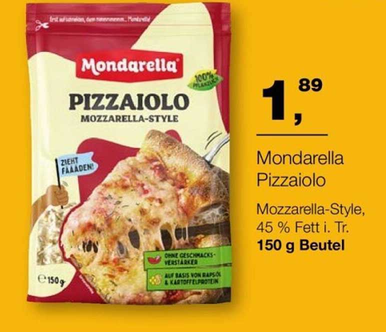 Mondarella Pizzaiolo Mozzarella-Style