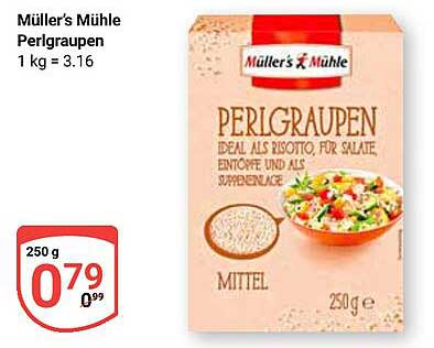 Müller’s Mühle Perlgraupen 250 g