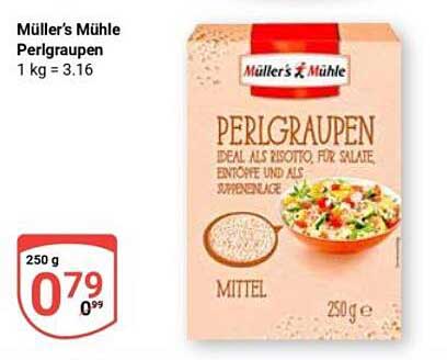 Müller's Mühle Perlgraupen 250 g