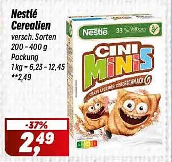 Nestlé Cini Minis – Verschiedene Sorten 200-400 g