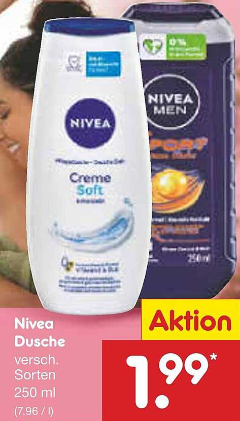 Nivea Dusche verschiedenste Sorten 250 ml