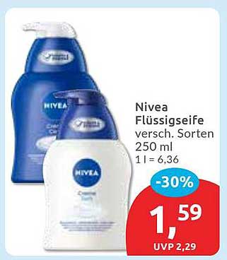 Nivea Flüssigseife verschiedene Sorten 250 ml