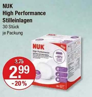 NUK High Performance Stilleinlagen 30 Stück je Packung