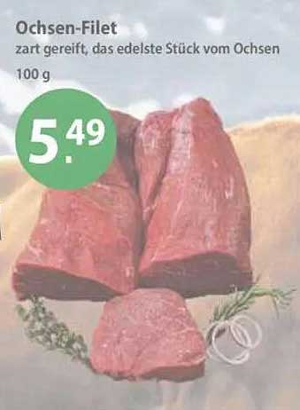 Ochsen-Filet - zart gereift, das edelste Stück vom Ochsen