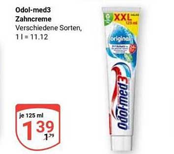 Odol-med3 Zahnpasta – Frische für strahlendes Lächeln