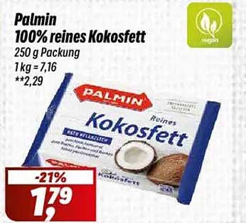 Palmin 100% reines Kokosfett 250 g