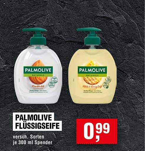 PALMOLIVE FLÜSSIGSEIFE 300 ML SPENDER