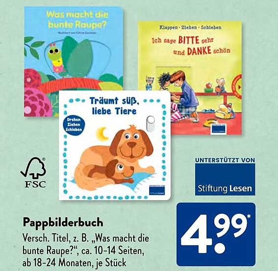 Pappbilderbuch für Kleinkinder