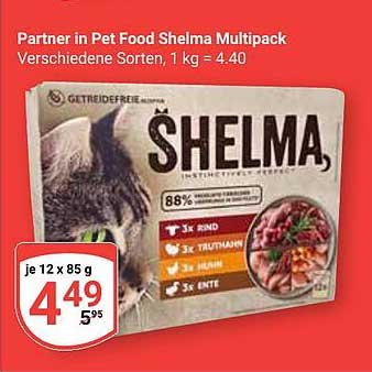 Partner in Pet Food Shelma Multipack - verschiedene Sorten