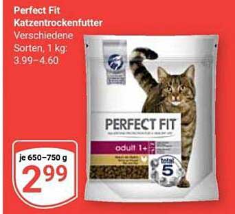 Perfect Fit Katzenfutter 1 kg für nur 2,99 €