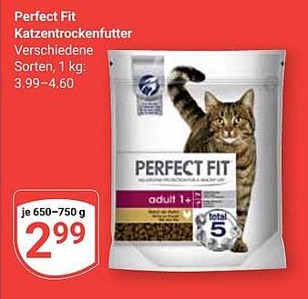 Perfect Fit Katzentrockenfutter - verschiedene Sorten