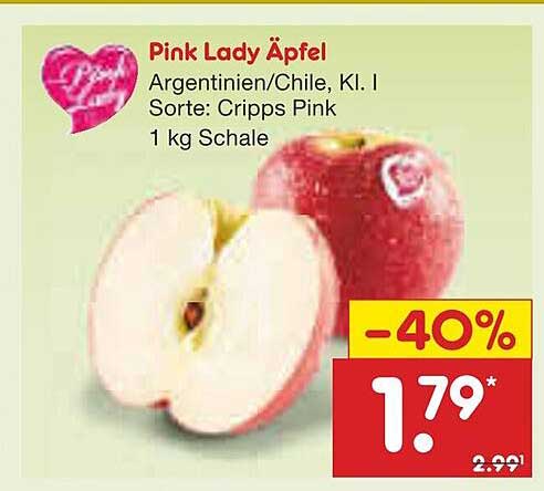 Pink Lady Äpfel - jetzt zum Sparpreis!