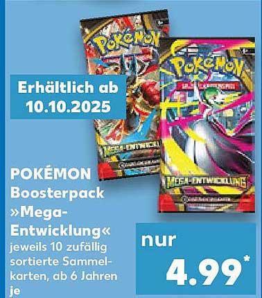 POKÉMON Boosterpack »Mega-Entwicklung«