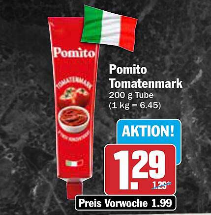 Pomito Tomatenmark 200 g Tube