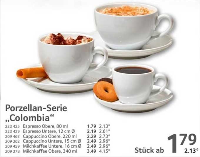Porzellan-Serie „Colombia“