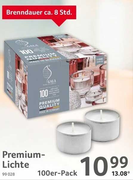 Premium-Lichte 100er-Pack