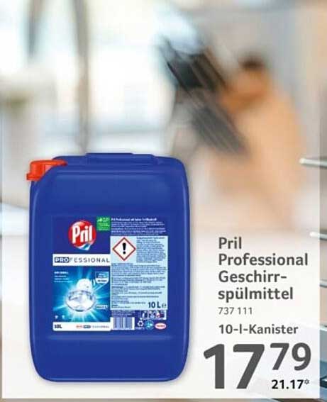 Pril Professional Geschirrspülmittel 10-I-Kanister