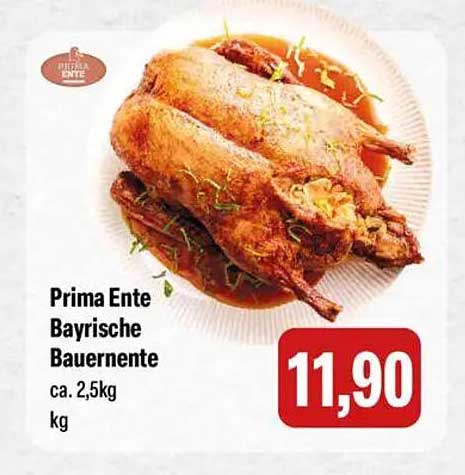 Prima Ente Bayrische Bauernente 2,5kg