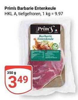 Prim's Barbarie Entenkeule HKL A, tiefgefroren