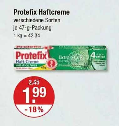 Protefix Haftcreme verschiedene Sorten je 47-g-Packung