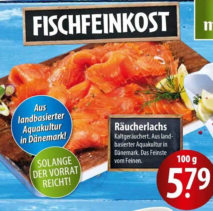 RäucherLachs - Kalträucherware aus Dänemark