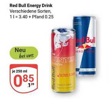 Red Bull Energy Drink - Verschiedene Sorten, 250 ml
