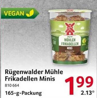 Rügenwalder Mühle Frikadellen Minis