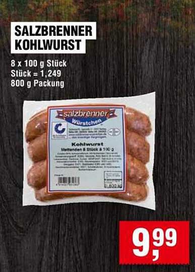 SALZBRENNER KOHLWURST