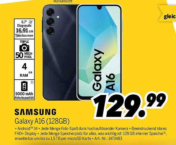 Samsung Galaxy A16 (128GB)