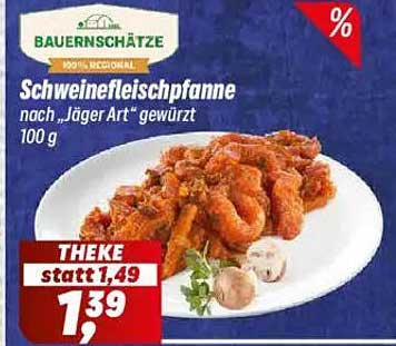 Schweinefleischpfanne nach "Jäger Art"