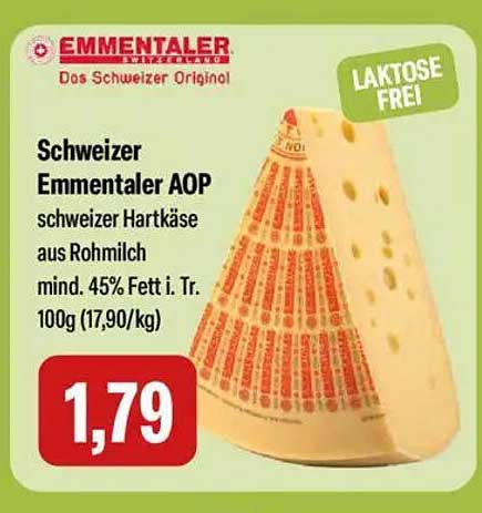 Schweizer Emmentaler AOP