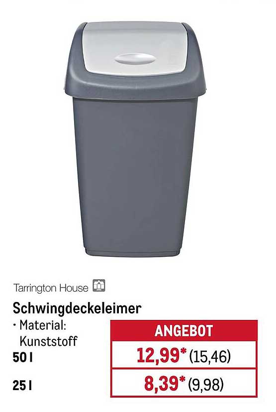 Schwingdeckeleimer von Tarrington House