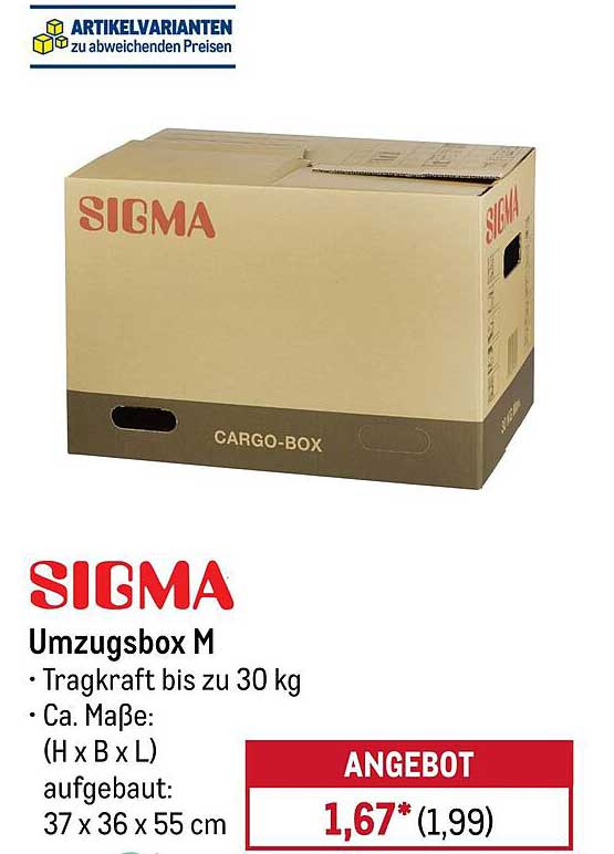 SIGMA Umzugsbox M