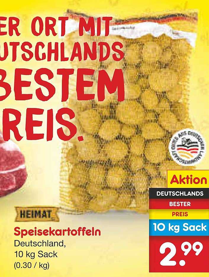Speisekartoffeln Deutschland, 10 kg Sack