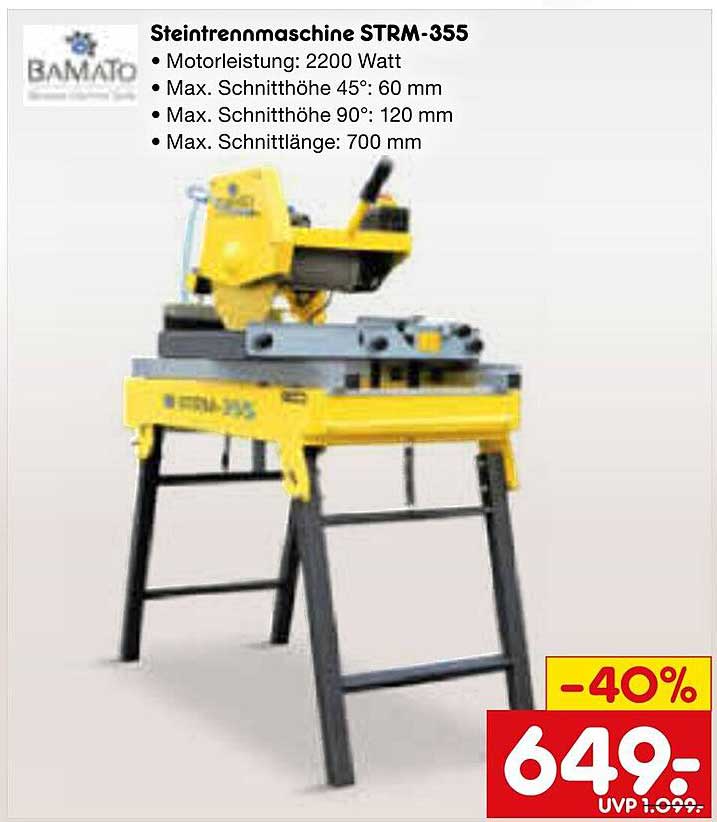 Steintrennmaschine STRM-355