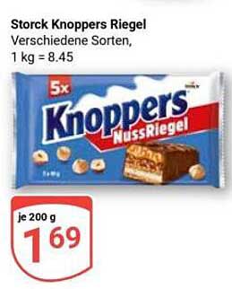 Storck Knoppers Riegel - Verschiedene Sorten