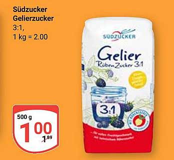 Südzucker Gelier-Zucker 3:1, 500 g