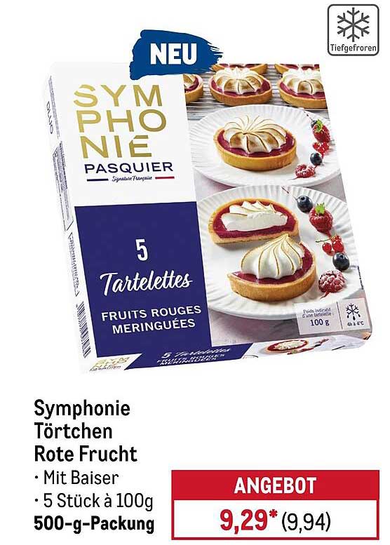 Symphonie Törtchen Rote Frucht