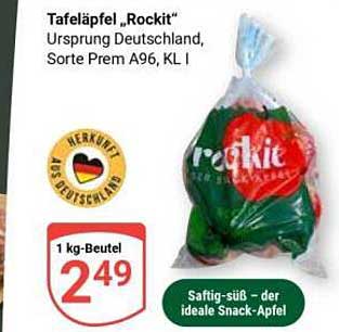 Tafeläpfel „Rockit“ - Saftig-süß aus Deutschland