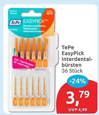 TePe EasyPick Interdentalbürsten 36 Stück