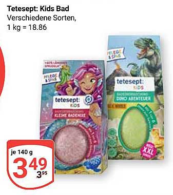 Tetesept: Kids Bad - verschiedene Sorten