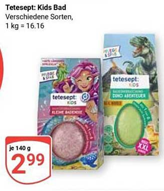 Tetesept: Kids Bad - Verschiedene Sorten