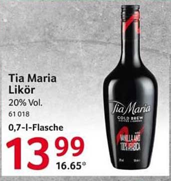 Tia Maria Likör 0,7 l - Ein Genuss für besondere Anlässe