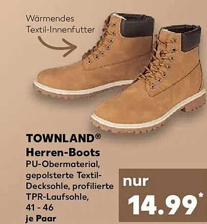 TOWNLAND® Herren-Boots - Warm und Stylisch für den Herbst
