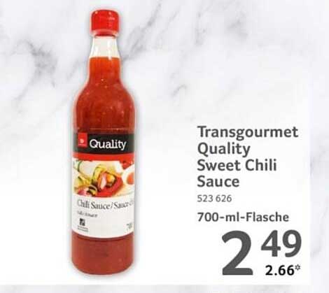 Transgourmet Quality Sweet Chili Sauce 700 ml