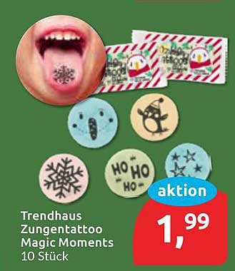 Trendhaus Zungentattoo Magic Moments 10 Stück