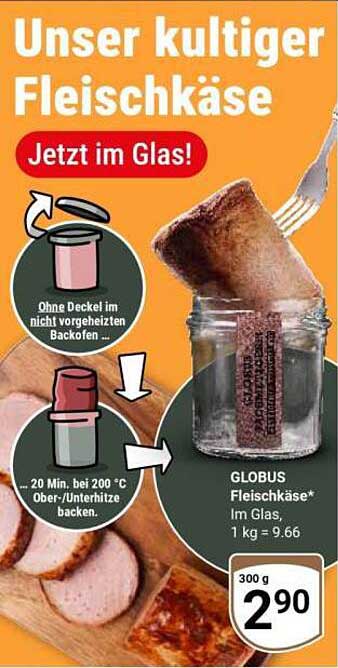 Unser kultiger Fleischkäse jetzt im Glas!