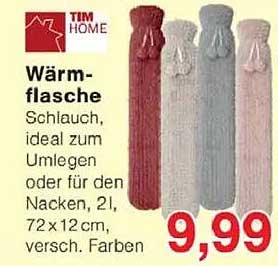 Wärmflasche Schlauch von TIM HOME – perfekt für kalte Tage