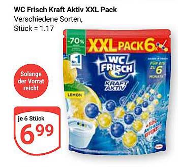 WC Frisch Kraft Aktiv XXL Pack