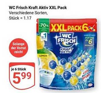 WC Frisch Kraft Aktiv XXL Pack